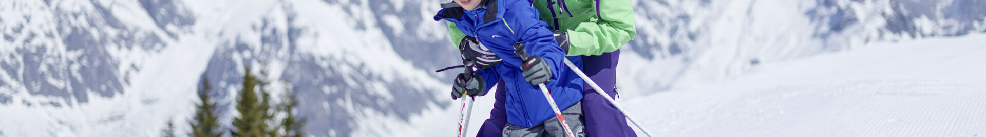 Skifahren mit Kindern in Dienten am Hochkönig